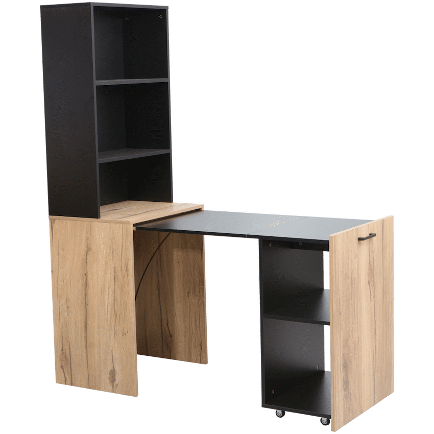 Adaptive Desk, With  Bookshelf