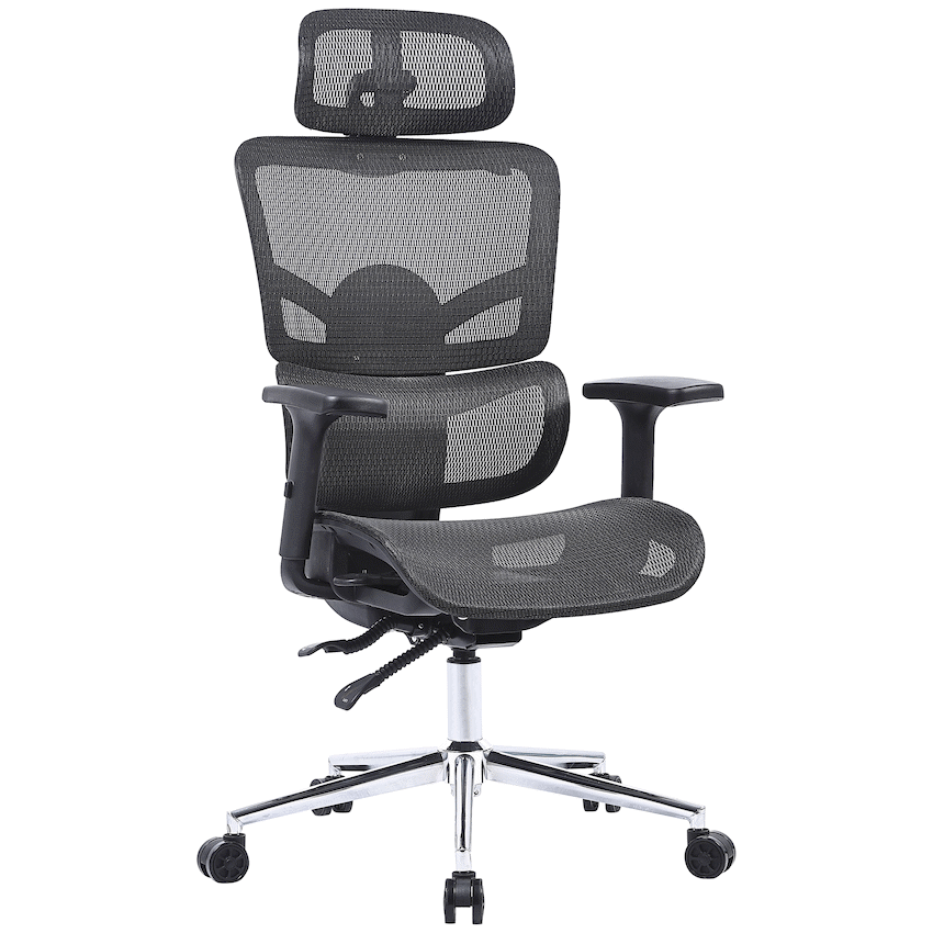 Everfurn Vortex High Back Office  Chair - Black