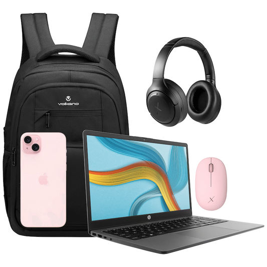 MTP03HX/A iPhone 15 128GB | HP 245 G10 14 inch 8GB/256GB Win11 - Bag+Mouse+Headphone