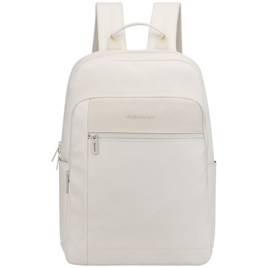 Volkano Mason 15.6"  Laptop Backpack  Beige