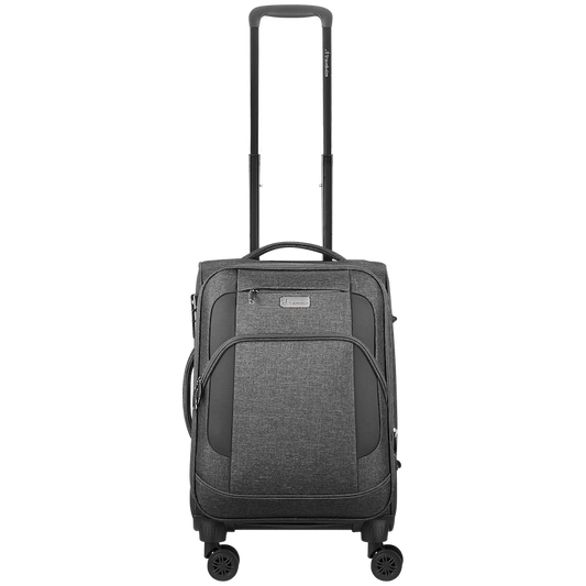Travelwize Aurora 55cm 4-Wheel Spinner Trolley Case - Grey Melange