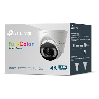 InSight S485 (2.8mm) VIGI 8MP Full-Color Turret Network Camera