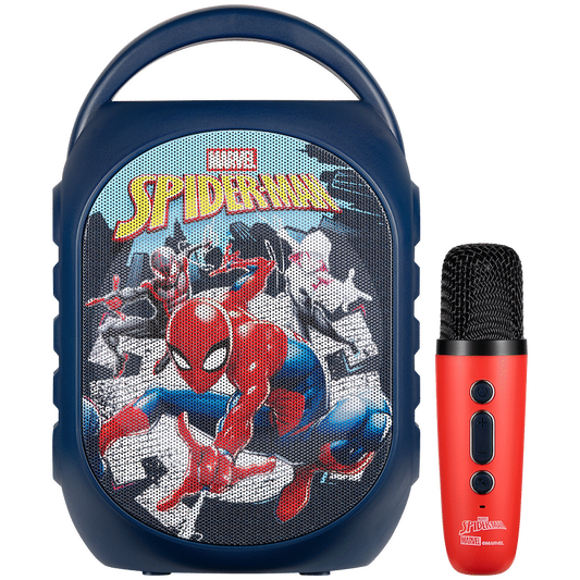 Marvel Spider-Man Bluetooth Karaoke Speaker with Mic