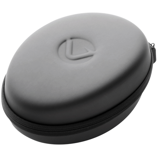 Volkano Shell Elliptical Headphone Case - Black