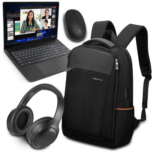Lenovo Laptop 82YU015DSA - V15 AMD Ryzen 5 16/512 Bag+Mouse+Headphone