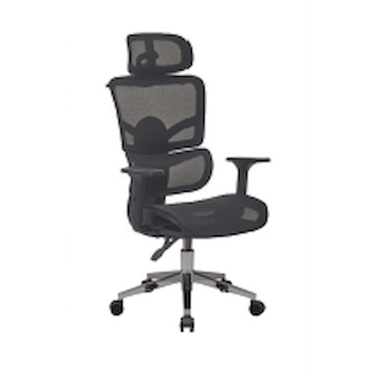 Everfurn Vortex High Back Office  Chair - Black