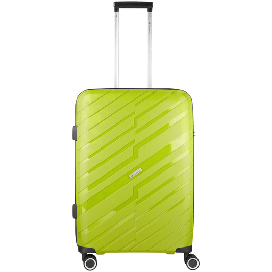 Travelwize Java PP 4-Wheel Spinner 65cm Luggage - Lime