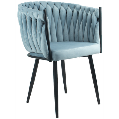 Opulent Casual Chair Hazy Blue - Single
