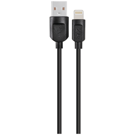 Bounce Cord Series 1.2m Lightning Cable - Black