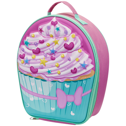 Quest Cupcake 3D EVA Lunch Bag - Pink