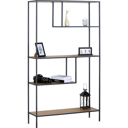 Everfurn Felix Bookshelf - Oak