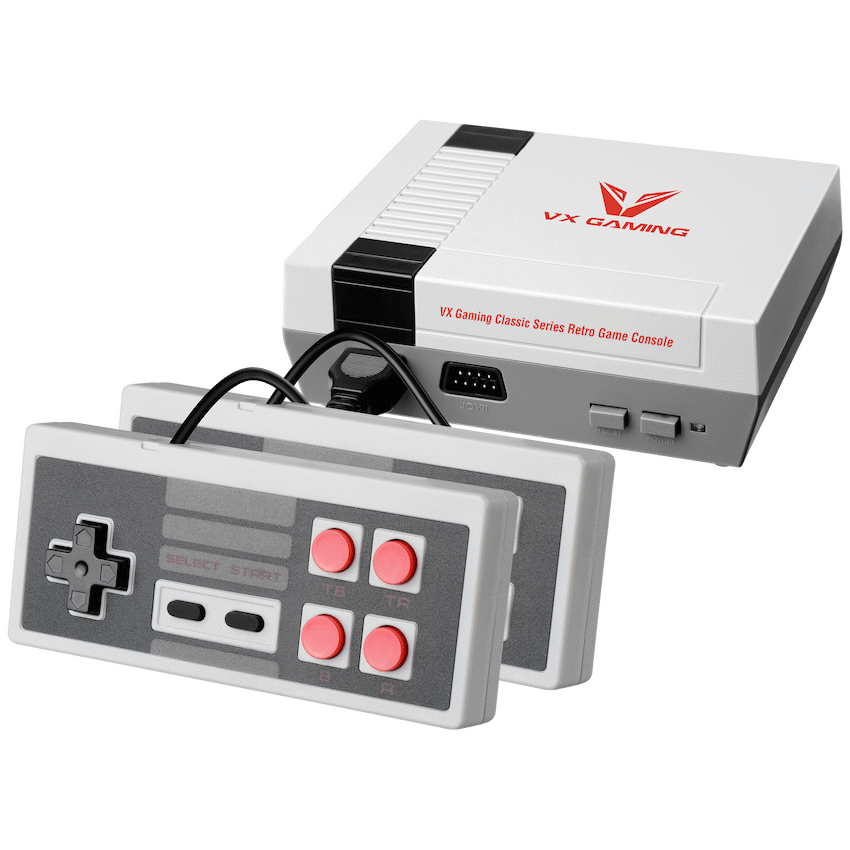 VX Gaming Classic series Game Station with 2 Controllers - Grey