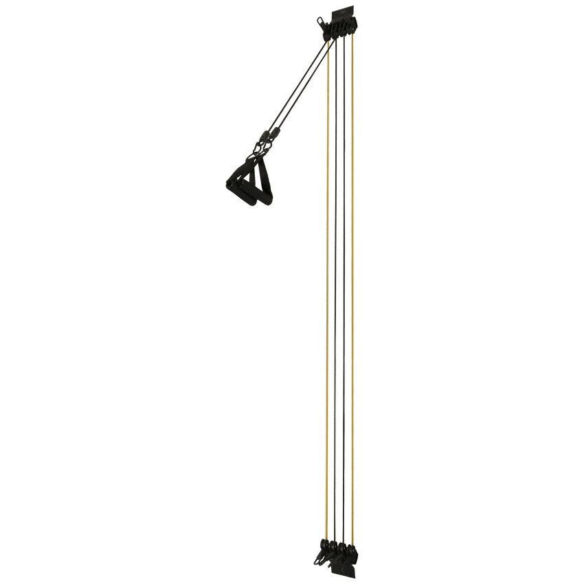 Volkano Active Doorway Gym - Black/Yellow