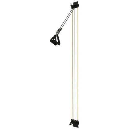 Volkano Active Doorway Gym - Black/Yellow