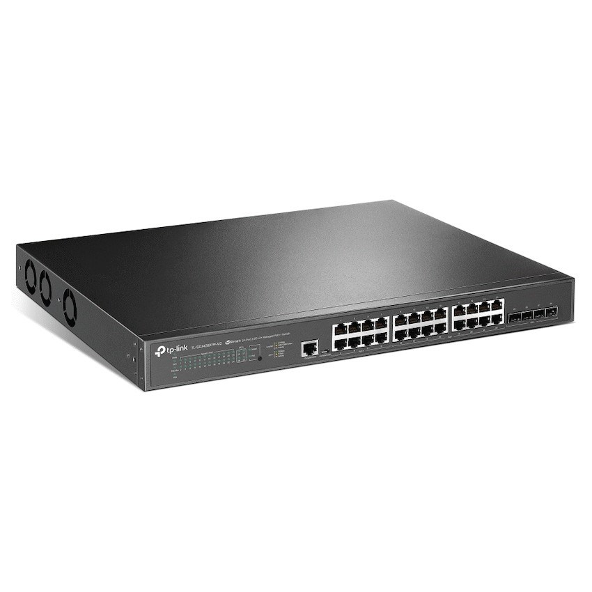 TP-Link Omada SG3428XPP-M2 JetStream 24-Port 2.5GBASE-T and 4-Port 10GE SFP+ L2+ Managed Switch