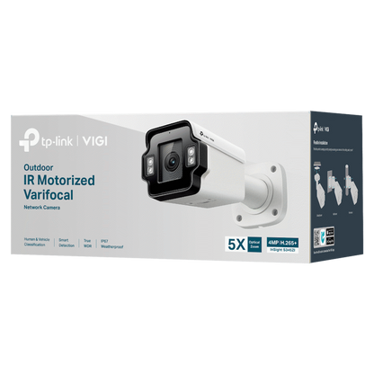VIGI 4MP Outdoor IR Motorized Varifocal Bullet Network Camera