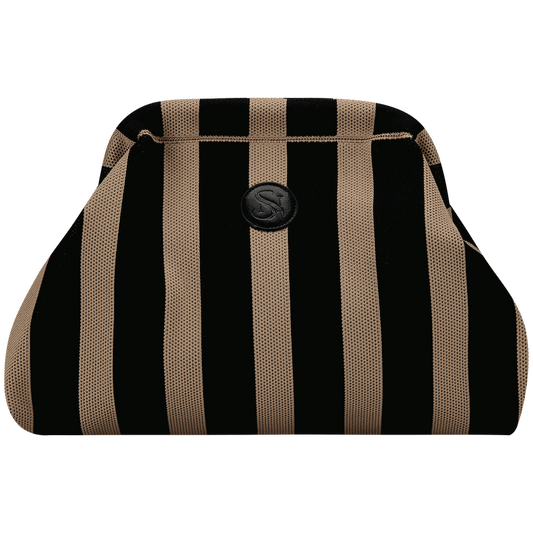 Supanova Zara Knit Clutch Bag - Black