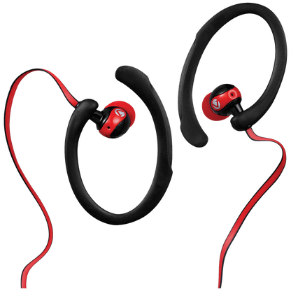 Volkano Sports Earphones Black/Red