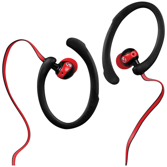 Volkano Sports Earphones Black/Red