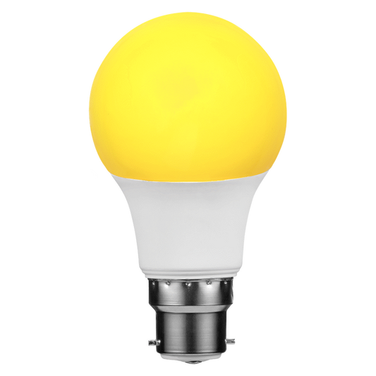 Switched 7w A60 LED Insect Lamp B22