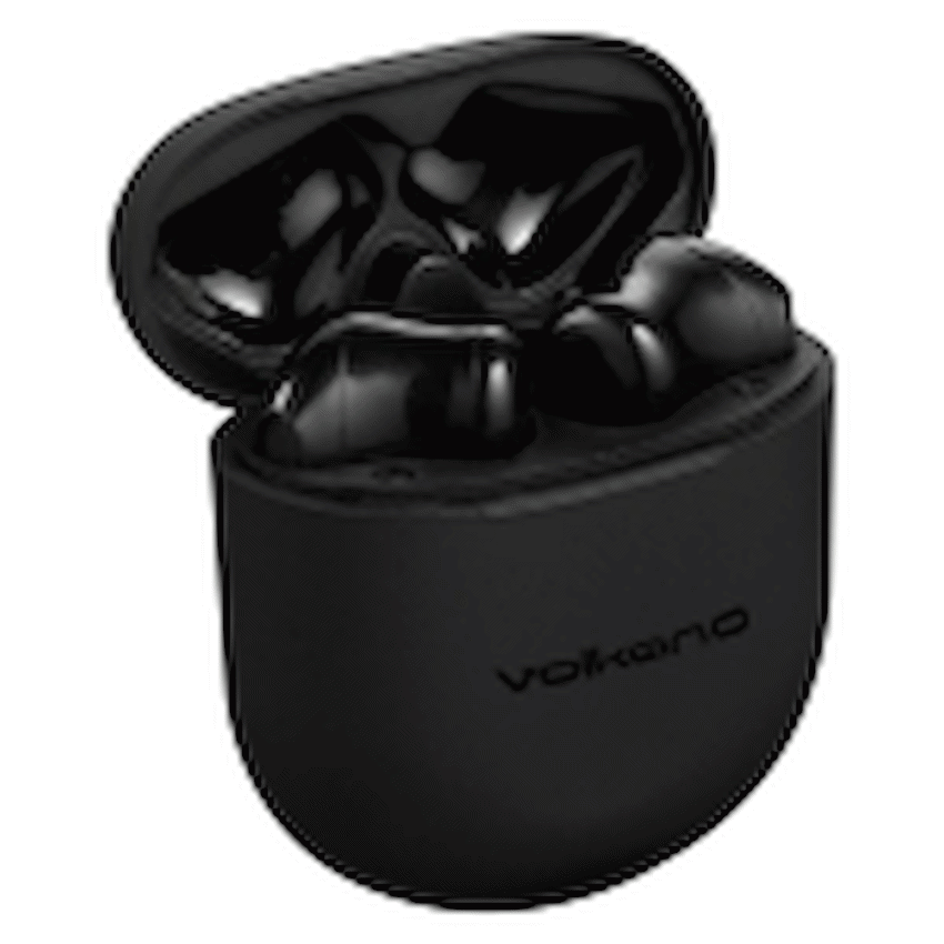 Volkano Aries 2.0 Series TWS Earphones + Charging Case - Black