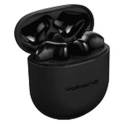 Volkano Aries 2.0 Series TWS Earphones + Charging Case - Black
