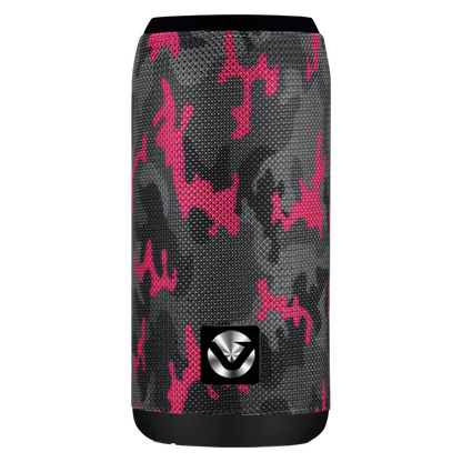 Volkano Stella Series Bluetooth Speaker - Pink Camo Design
