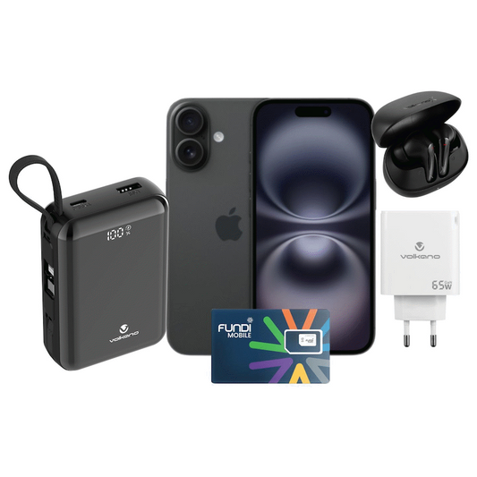 IPHONE 16 128GB BLACK(Cellular Bundle)