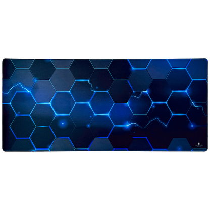 Everfurn Premium Geometric Large Desk Mat - Non-Slip - Polyester