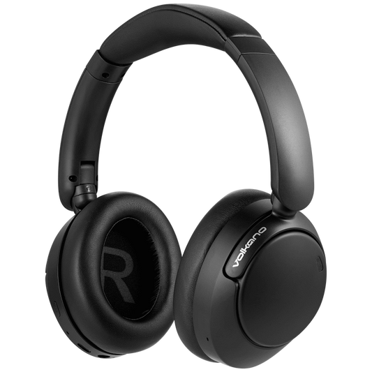 Volkano Riley Hybrid ANC Wireless Headphones - Black