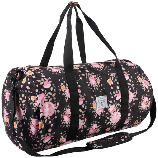 Supanova Kate Duffle Blk/Floral