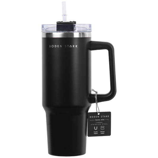 Boden Stark 1200ml Travel Mug - Black