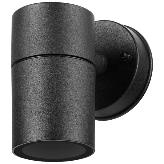 Ellies Ash Series AC UniBeam wall light - Nylon Carbon Fiber - GU10 Base - BK
