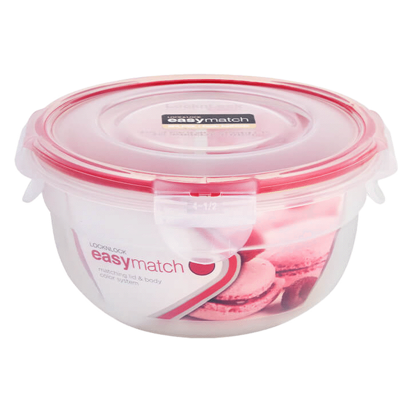 LocknLock Easy Match round 480ml ( Order in Qty of 4)