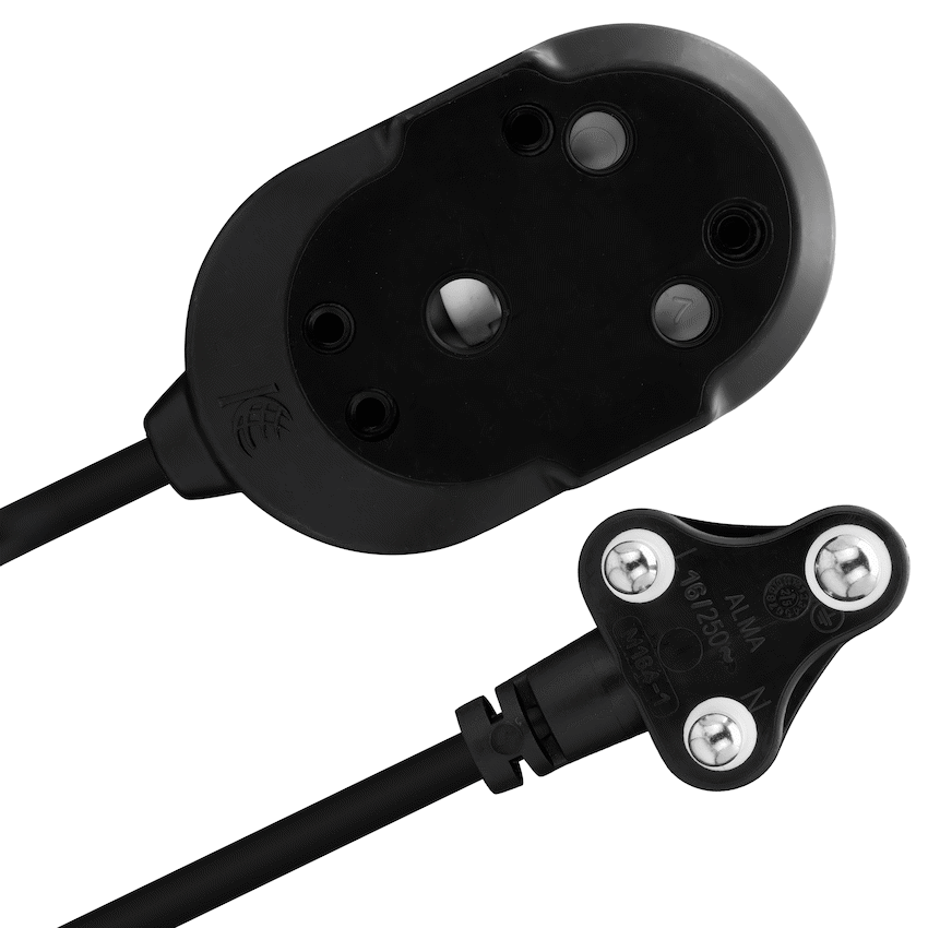Ellies Back to Back Heavy Duty Extension Lead - 5m