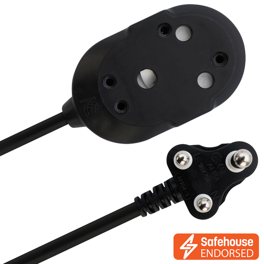 Ellies Back-to-Back Light-Duty Extension Lead - 10m