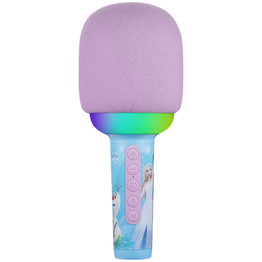 Disney Frozen Bluetooth Dome Microphone with RGB Lights