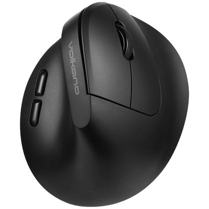 Volkano Curve Series Ergonomic Bluetooth Wireless mouse - Black