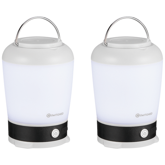 2x Stella Rechargeable Camping Lantern
