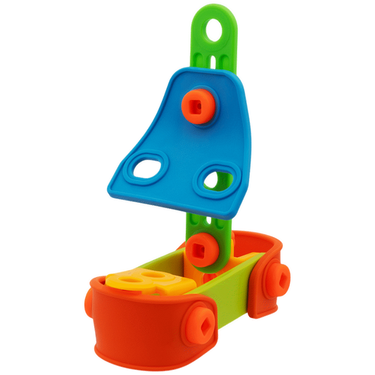 Edu-matic - Flexi build Mini Kit - Boat - 22 pcs