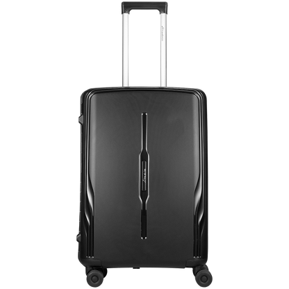 Travelwize Clipper PP 65cm 4-Wheel Spinner Luggage Black