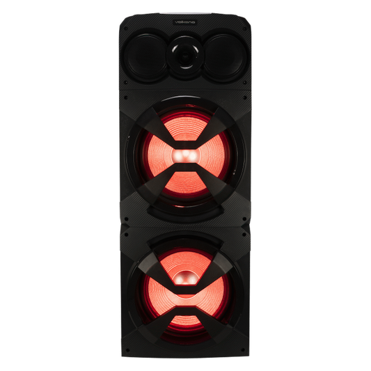 Volkano Griffin Series Dual 12" Party Speaker - Black
