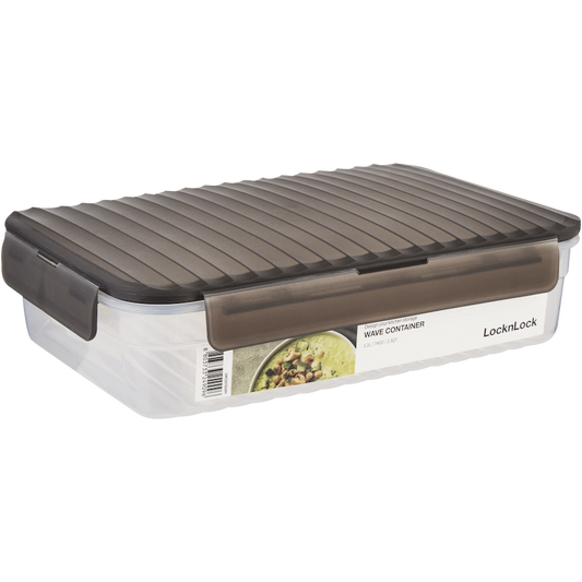 LocknLock Wave container 2.2lt grey ( Order in Qty of 8)