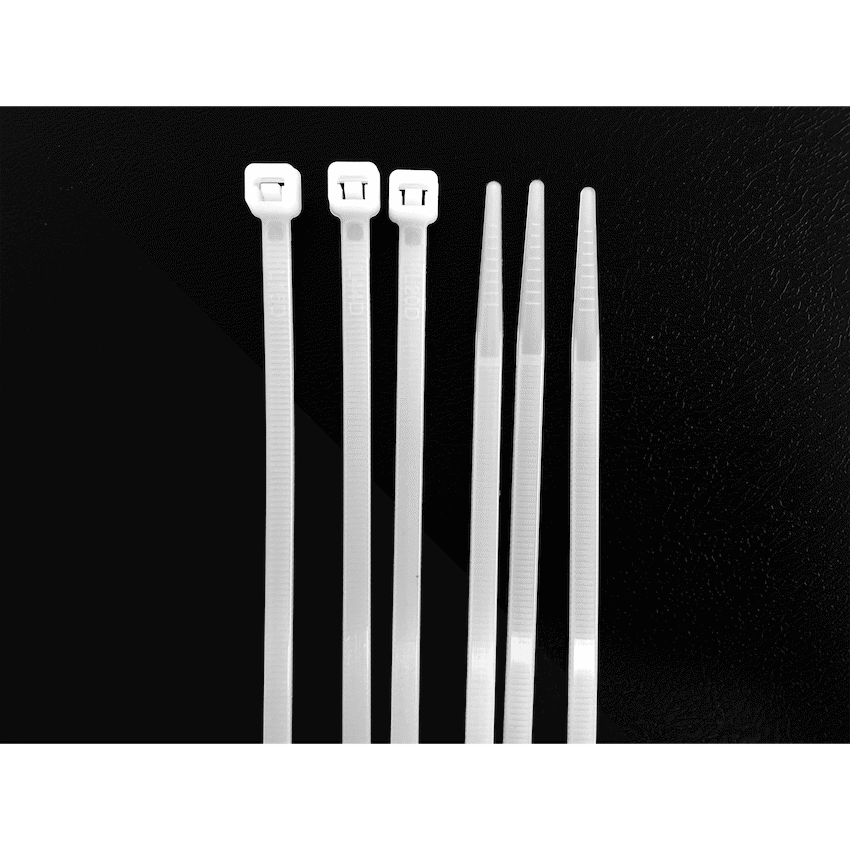 Ellies Cable Tie 4.8mm X 400mm - 20 PACK SIZE - WT