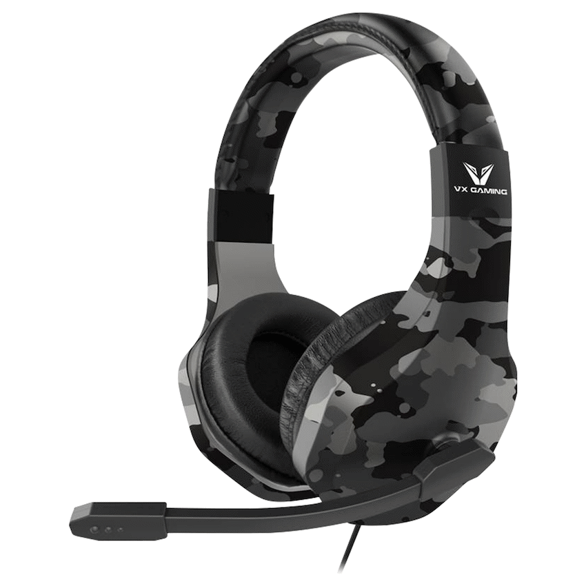VX Gaming Camo Series 6-in-1 Gaming Headphone for PS3/PS4/XB1/PC and Mobile