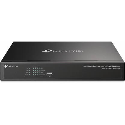 TP-Link Vigi NVR1008H-8MP 8 Channel PoE Network Video Recorder