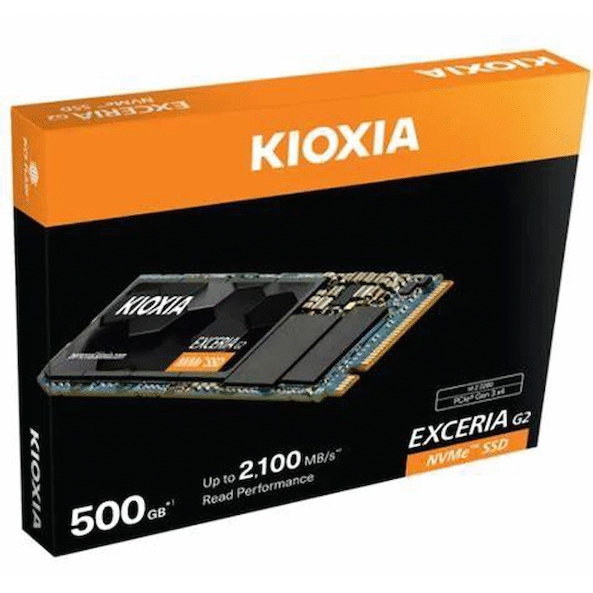 Kioxia Exceria 500gb M2 NVME 2280 PCIe SSD