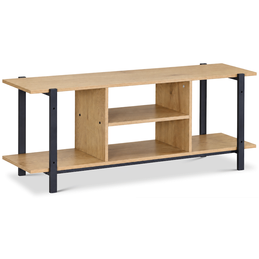 Everfurn Sable TV Stand - Oak