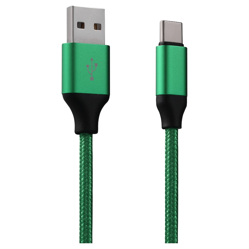 Volkano Fashion Series Cable - Type-C 1.8m - Assorted