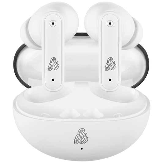 Pro Bass Glow Series TWS Earphones - White